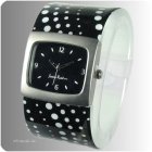 Spangenuhr White Dots von Jane Kahn