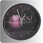 Wanduhr I Love YOU