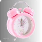 Kinderwecker rosa mit rosa Fee