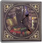 Wanduhr Schwarze Katze