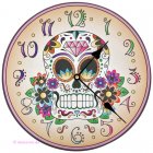 Wanduhr Tag der Toten