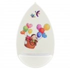 Weihwasserkessel Weihwasserbecken zur Geburt Taufe Kind mit Luftballons