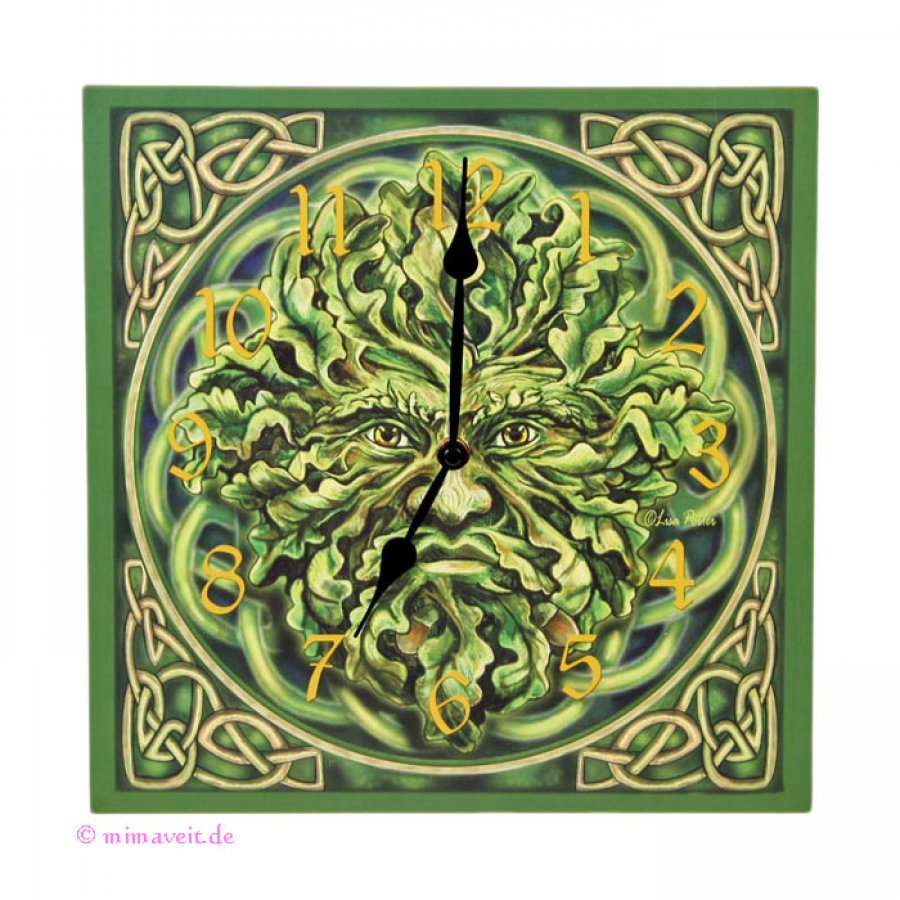 Wanduhr Baummann Wald Natur