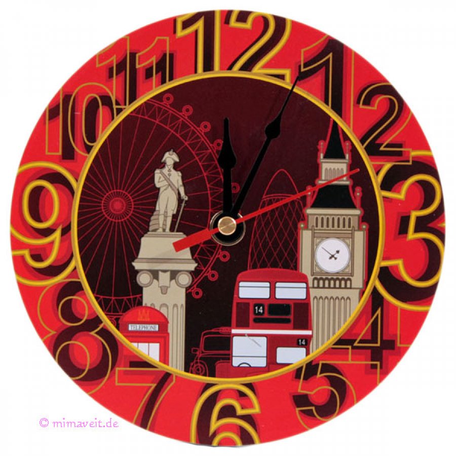 Wanduhr London Sehenswürdigkeiten