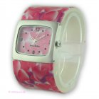 Armbanduhr Uhr Spangenuhr Space Petals rosa Blütenblätter Jane Kahn