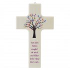 Kreuz Kinderkreuz Baum mit bunten Händen 