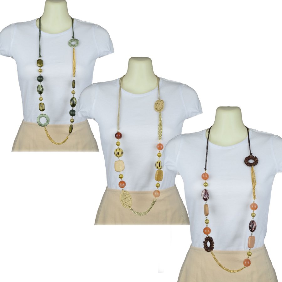 Kette Halskette Natural