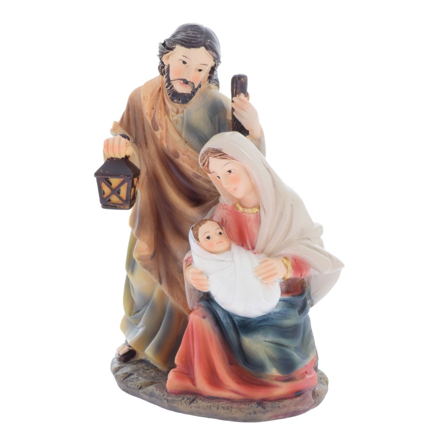 Krippe Blockkrippe Heilige Familie